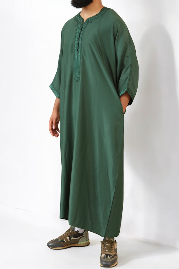 Emerald Green Luxe Thobe