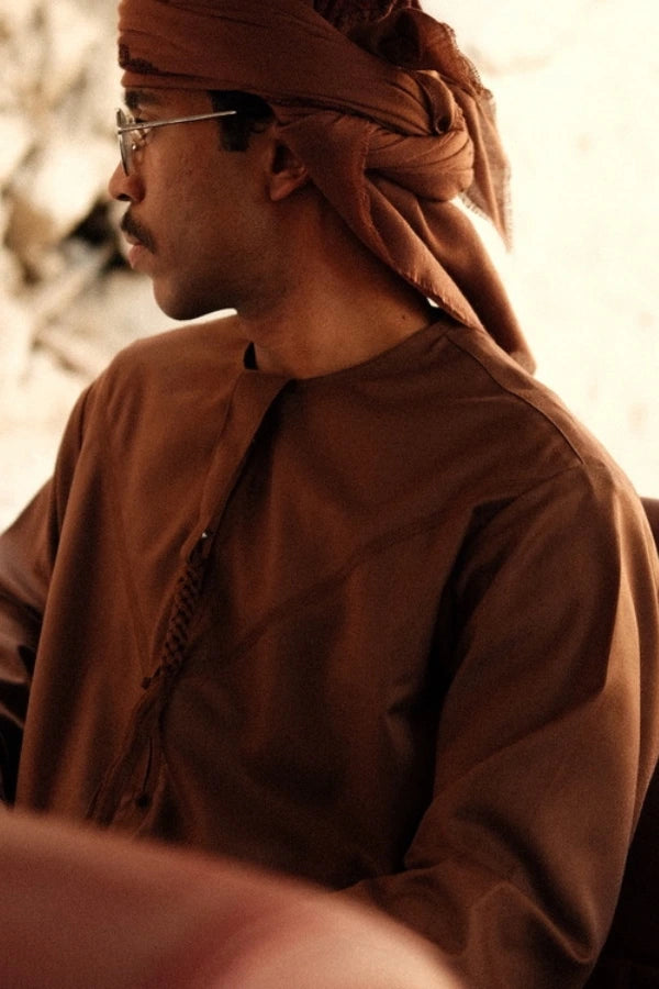 Light Brown Emirati Thobe | Light Brown Thobe  | Al-Layth